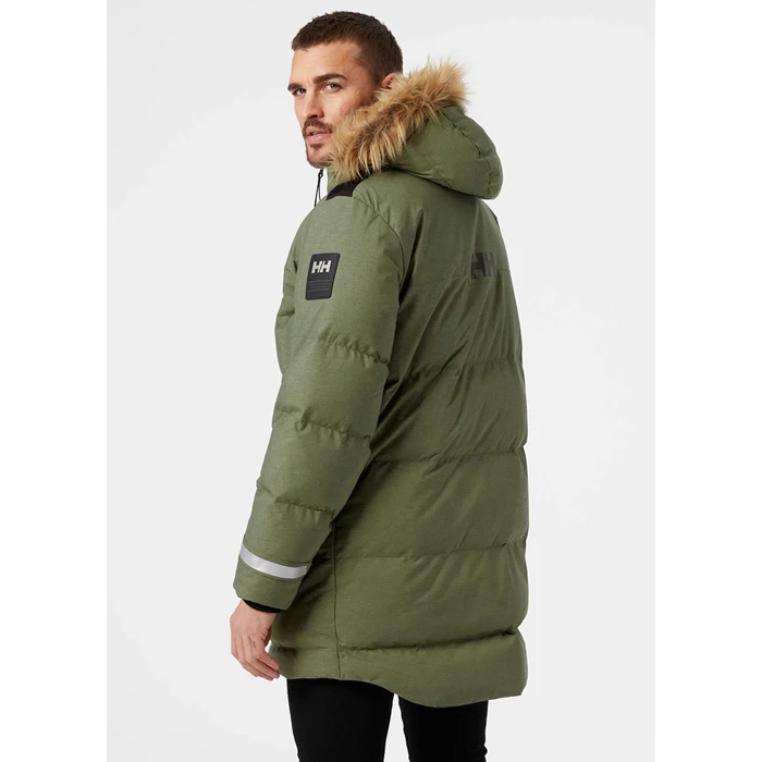 Vestes D'hiver Helly Hansen Barents Homme Grise Vert | 3825-ZVXAF