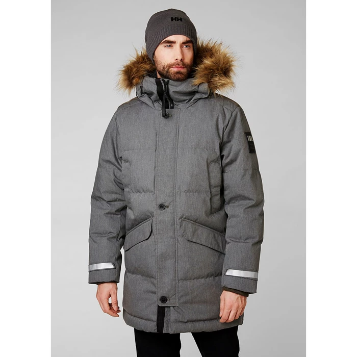 Vestes D'hiver Helly Hansen Barents Homme Grise | 7683-SFRQI