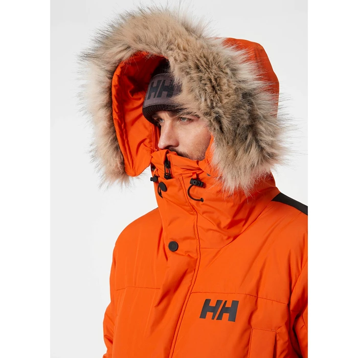 Vestes D'hiver Helly Hansen Bouvet Homme Rouge Orange | 7430-FQLGA