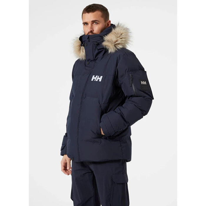 Vestes D'hiver Helly Hansen Bouvet Homme Bleu Marine | 7830-LKMPS