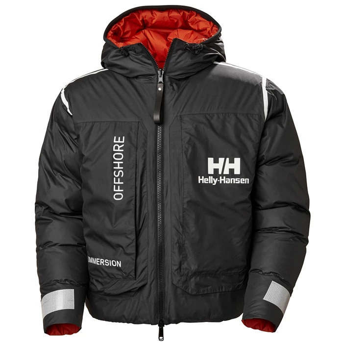 Vestes D\'hiver Helly Hansen Hh Arc Reversible Puffer Homme Noir | 8394-CQOHD