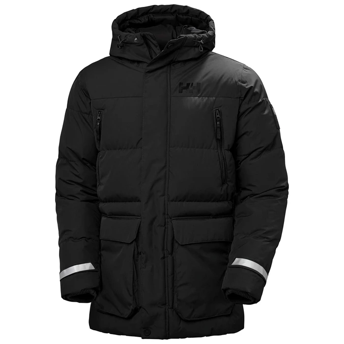 Vestes D\'hiver Helly Hansen Reine Puffy Homme Noir | 7564-FHQGP