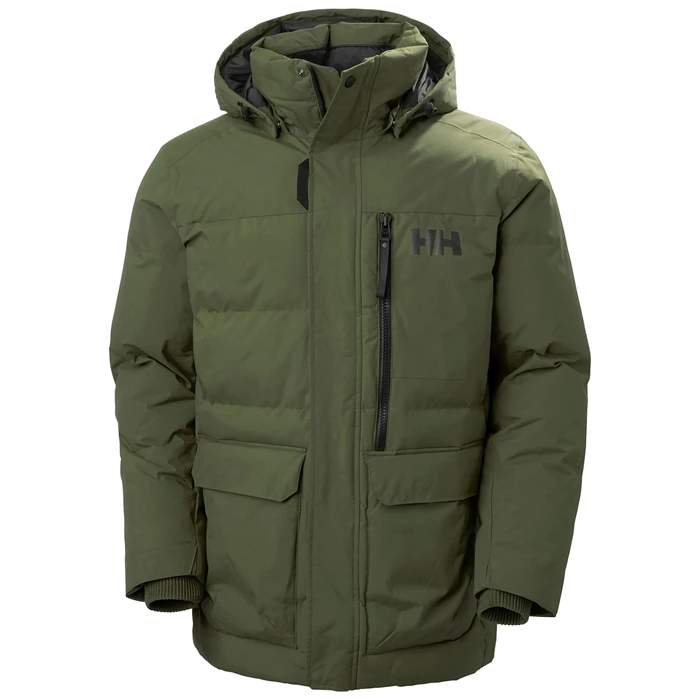 Vestes D'hiver Helly Hansen Tromsoe Homme Grise Vert | 9407-UJSEQ