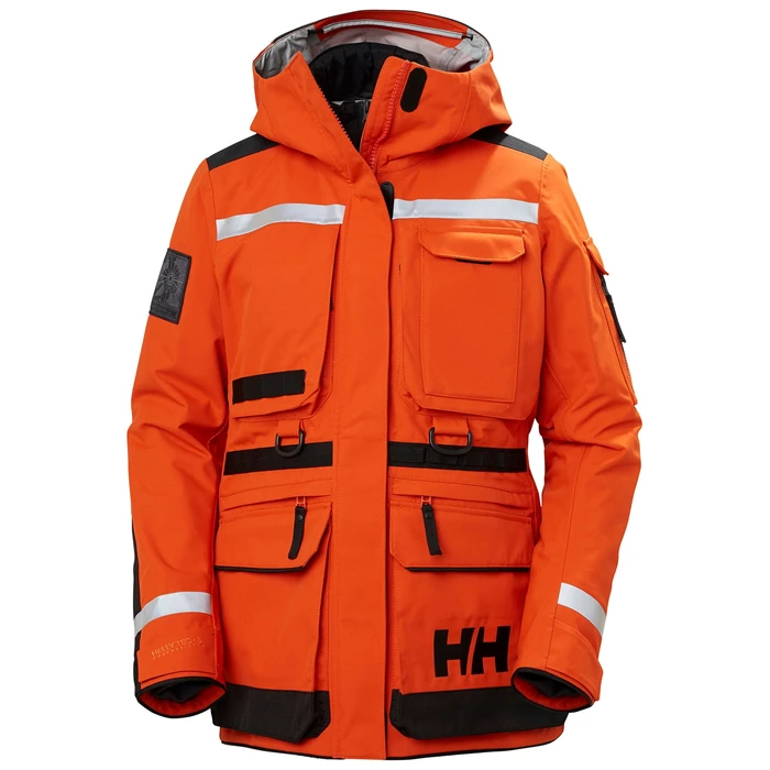 Vestes D\'hiver Helly Hansen W Arctic Patrol 3-in-1 Light Femme Rouge Orange | 8493-JVWYF