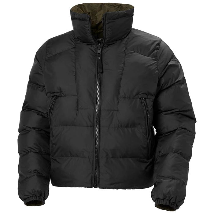 Vestes D'hiver Helly Hansen W Reversible Puffer Femme Noir | 2856-LHNJY