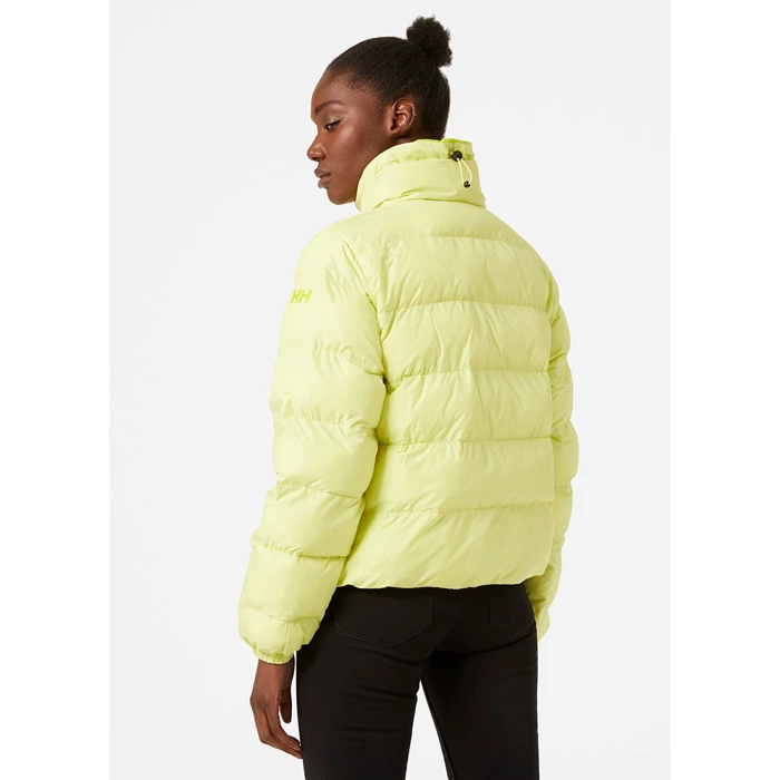 Vestes D'hiver Helly Hansen W Reversible Puffer Femme Jaune | 3218-KMHBU