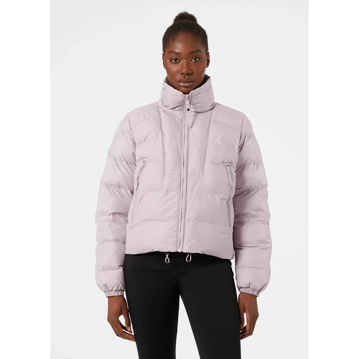 Vestes D'hiver Helly Hansen W Reversible Puffer Femme Grise | 7642-AEFBY