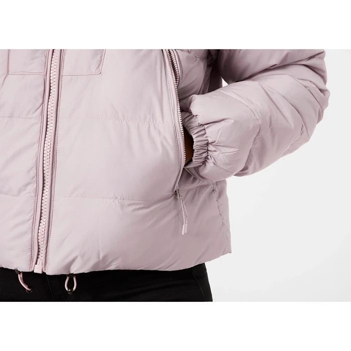 Vestes D'hiver Helly Hansen W Reversible Puffer Femme Grise | 7642-AEFBY