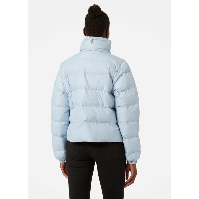 Vestes D'hiver Helly Hansen W Reversible Puffer Femme Grise Bleu | 9084-NKOVZ