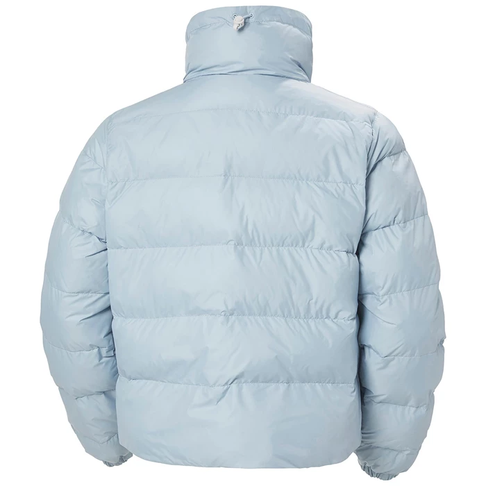 Vestes D'hiver Helly Hansen W Reversible Puffer Femme Grise Bleu | 9084-NKOVZ