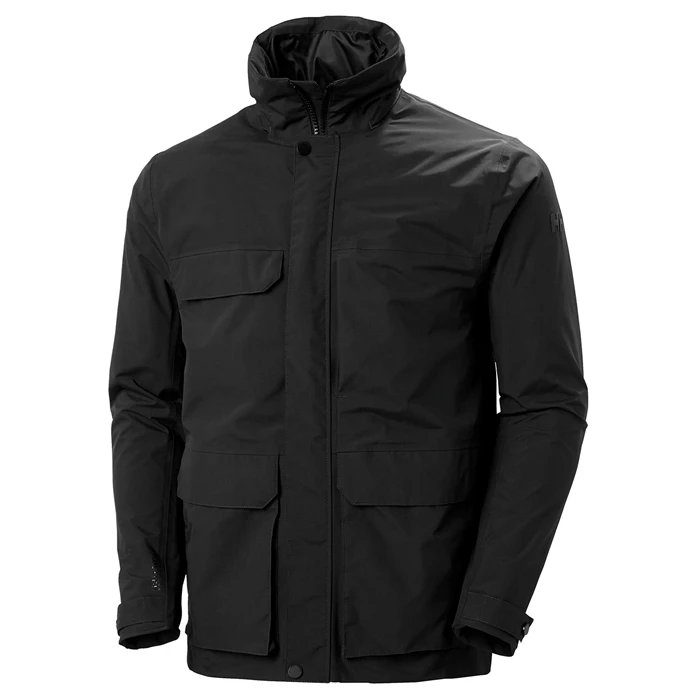 Vestes De Pluie Helly Hansen Utility Homme Noir | 2915-MDKHU