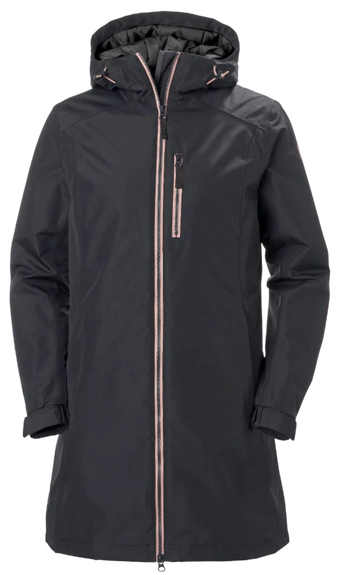 Vestes De Pluie Helly Hansen W Long Belfast D\'hiver Femme Grise | 7845-RQIWA