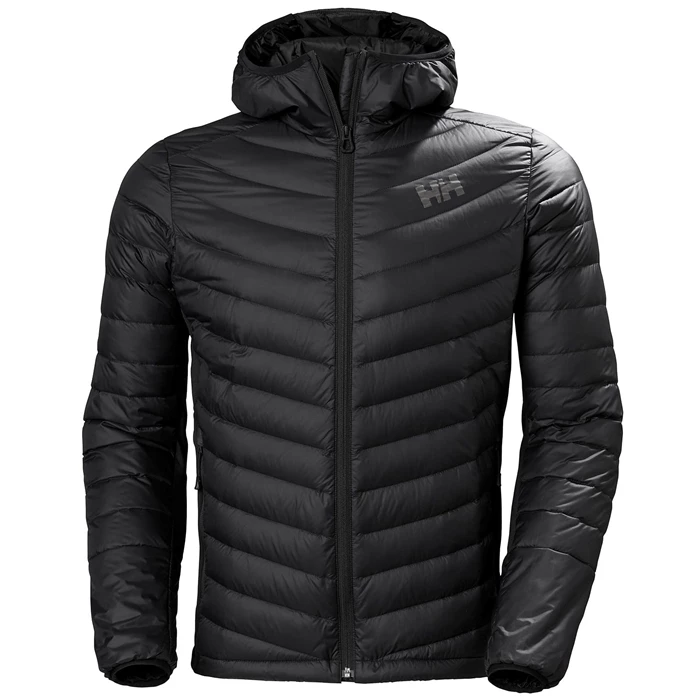 Vestes De Randonnée Helly Hansen Verglas Encapuchonné Hybrid Homme Noir | 8324-NBAYO