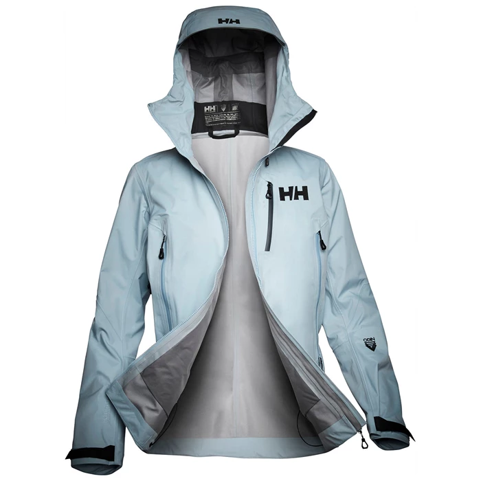 Vestes De Randonnée Helly Hansen W Odin 9 Worlds 2.0 Femme Grise Bleu | 8072-PLEFA