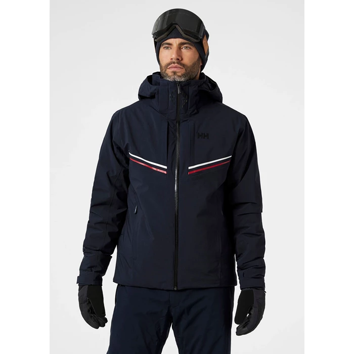 Vestes De Ski Helly Hansen Alpha Infinity Homme Bleu Marine | 9075-HABIW