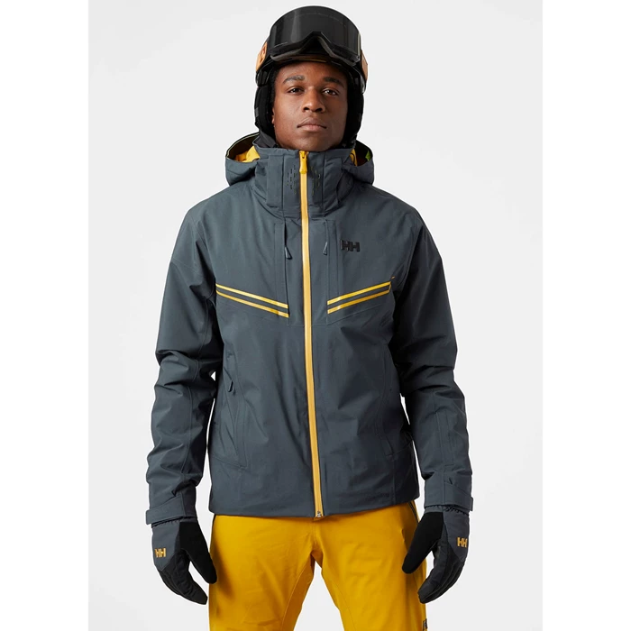 Vestes De Ski Helly Hansen Alpha Infinity Homme Grise | 9086-LPDMX