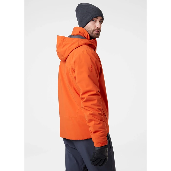 Vestes De Ski Helly Hansen Alpha Lifaloft Insulated Homme Rouge Orange | 1263-SPEBO