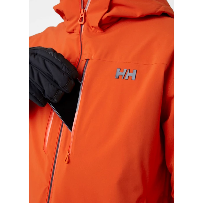 Vestes De Ski Helly Hansen Alpha Lifaloft Insulated Homme Rouge Orange | 1263-SPEBO