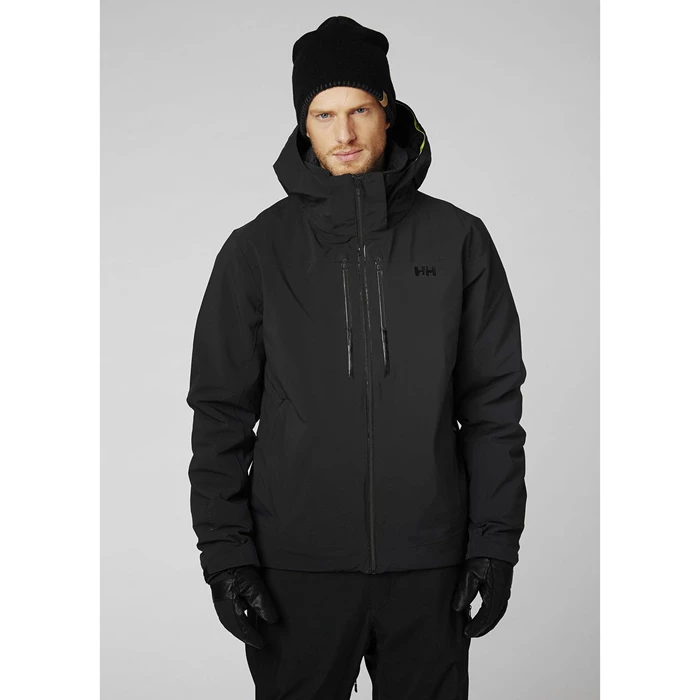 Vestes De Ski Helly Hansen Alpha Lifaloft Insulated Homme Noir | 2731-AMOVK