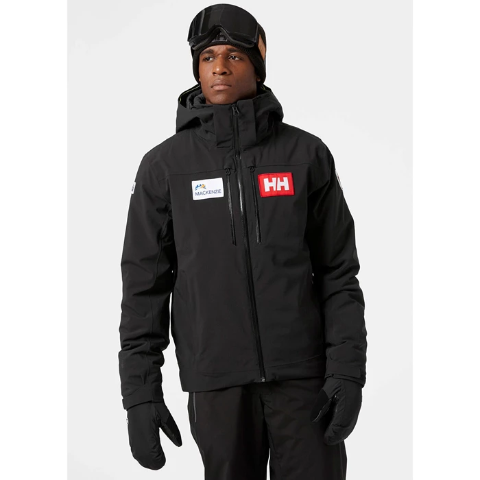 Vestes De Ski Helly Hansen Alpha Lifaloft Insulated Homme Noir | 5917-HPWKJ