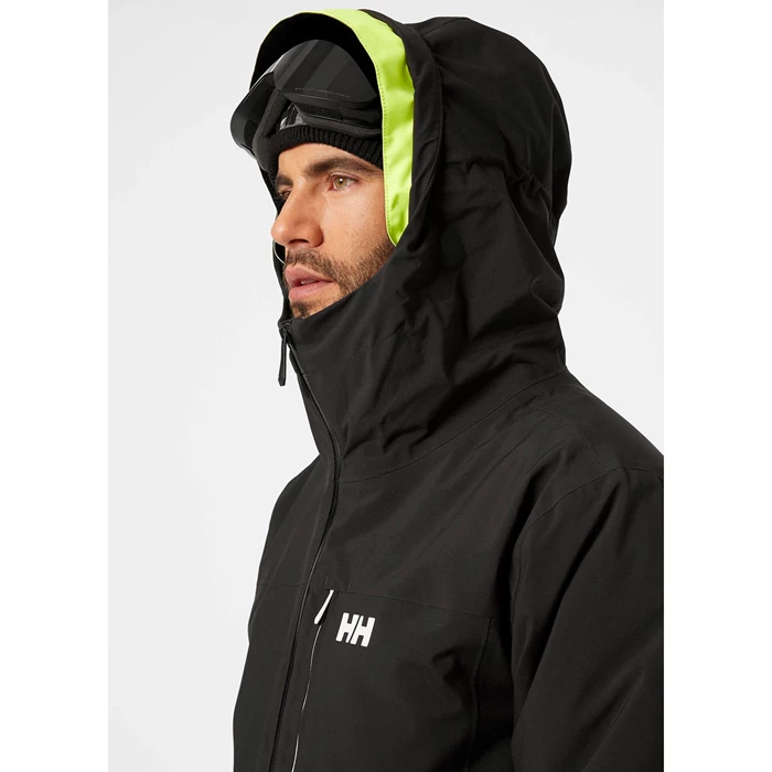 Vestes De Ski Helly Hansen Carv Lifaloft Insulated Homme Noir | 0872-SWQFL