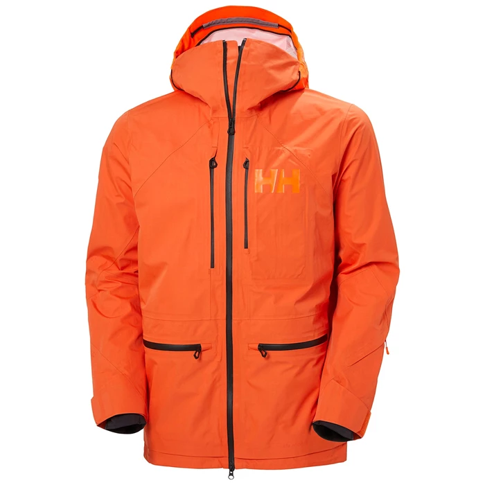 Vestes De Ski Helly Hansen Elevation Infinity 2.0 Homme Orange Grise | 2534-UHKWM