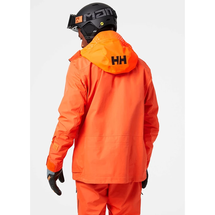 Vestes De Ski Helly Hansen Elevation Infinity 2.0 Homme Orange Grise | 2534-UHKWM