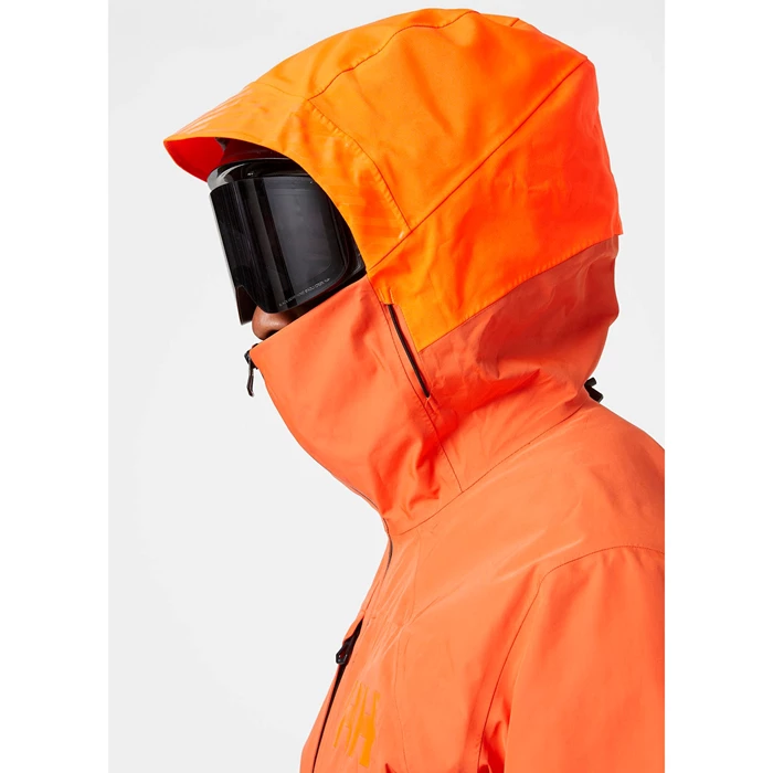 Vestes De Ski Helly Hansen Elevation Infinity 2.0 Homme Orange Grise | 2534-UHKWM