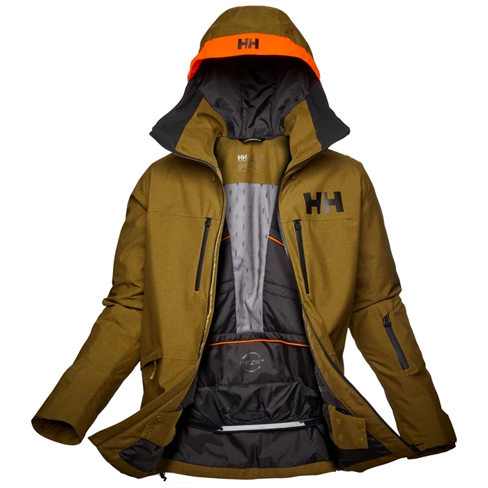 Vestes De Ski Helly Hansen Garibaldi 2.0 Homme Marron Grise | 0435-KFNSP