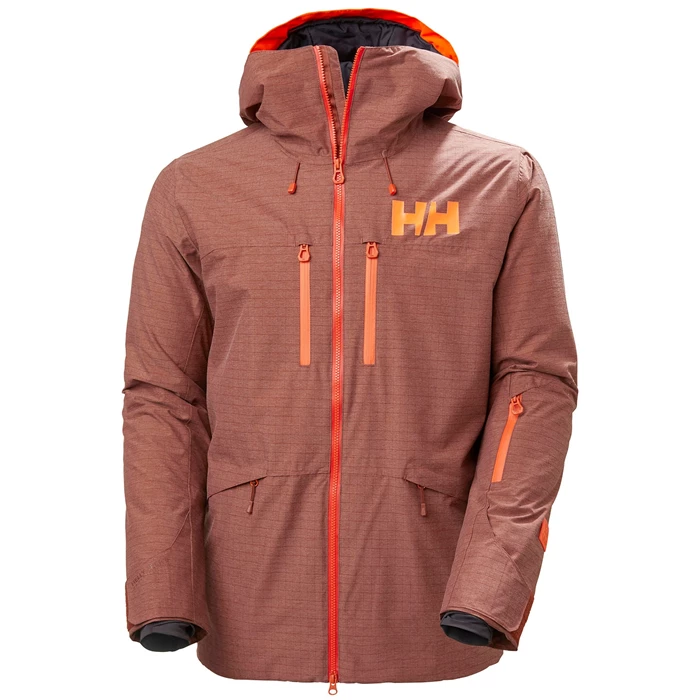 Vestes De Ski Helly Hansen Garibaldi 2.0 Homme Marron Rouge | 5784-EIAPQ