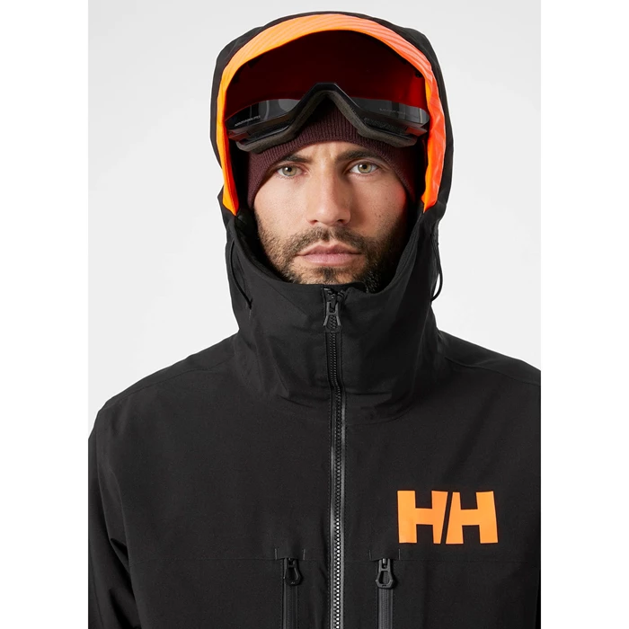 Vestes De Ski Helly Hansen Garibaldi Infinity Homme Noir | 3670-ZJAVS