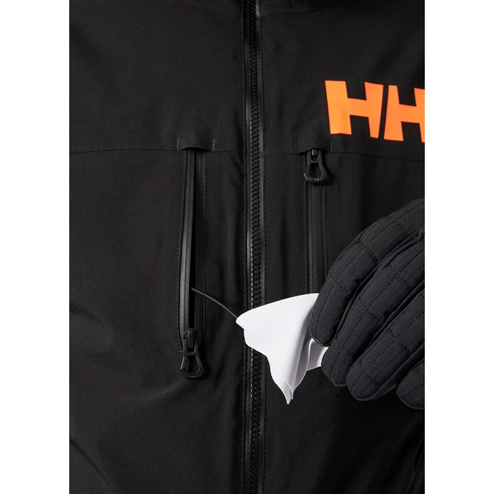 Vestes De Ski Helly Hansen Garibaldi Infinity Homme Noir | 3670-ZJAVS