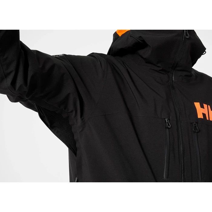 Vestes De Ski Helly Hansen Garibaldi Infinity Homme Noir | 3670-ZJAVS