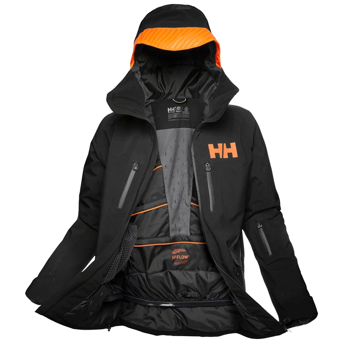 Vestes De Ski Helly Hansen Garibaldi Infinity Homme Noir | 3670-ZJAVS