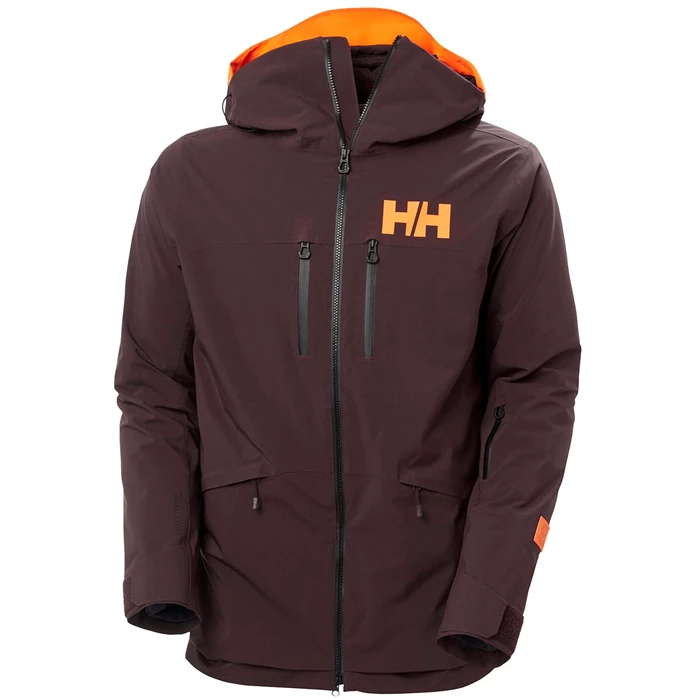 Vestes De Ski Helly Hansen Garibaldi Infinity Homme Grise Marron | 6794-NGDYJ