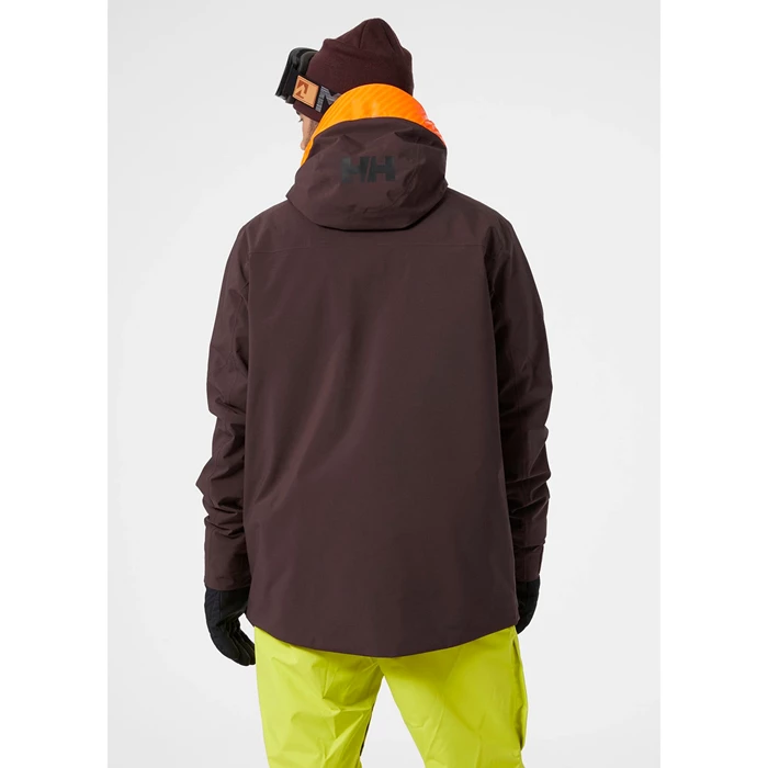 Vestes De Ski Helly Hansen Garibaldi Infinity Homme Grise Marron | 6794-NGDYJ