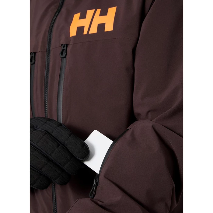 Vestes De Ski Helly Hansen Garibaldi Infinity Homme Grise Marron | 6794-NGDYJ