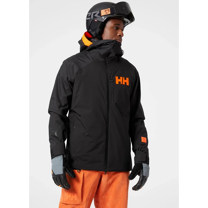 Vestes De Ski Helly Hansen Powdreamer Homme Noir | 8301-PKEDI