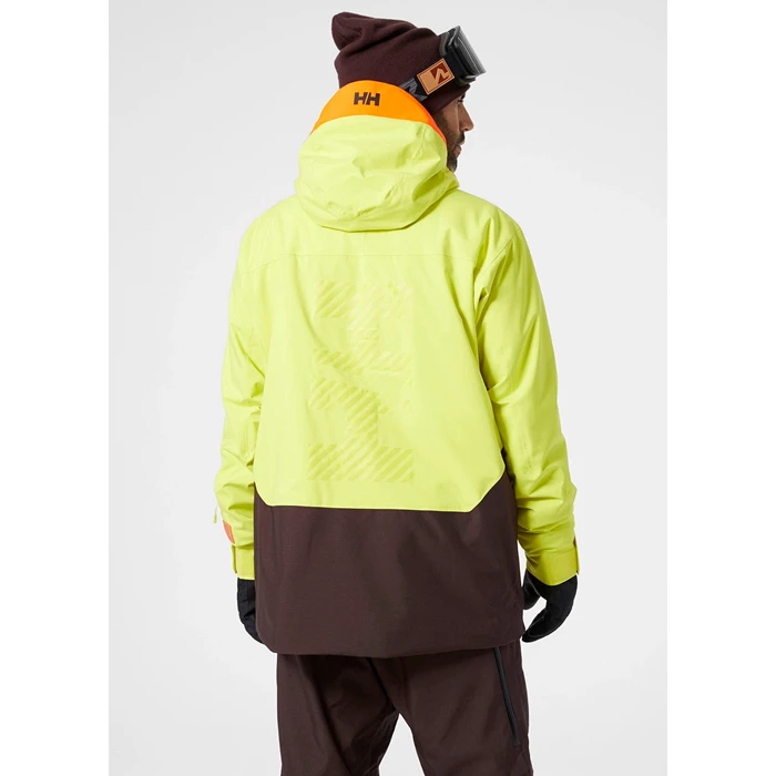 Vestes De Ski Helly Hansen Straightline Lifaloft 2.0 Homme Grise Marron | 6539-XCSMW