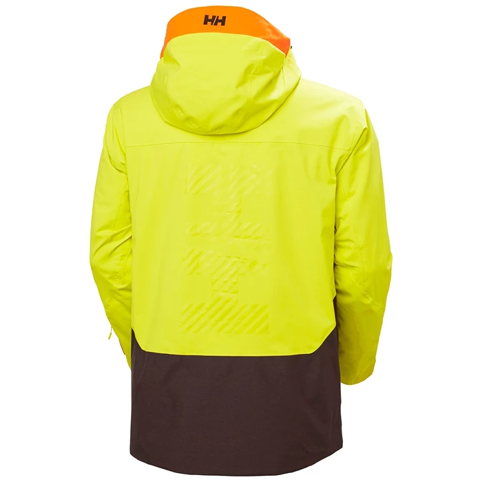 Vestes De Ski Helly Hansen Straightline Lifaloft 2.0 Homme Grise Marron | 6539-XCSMW