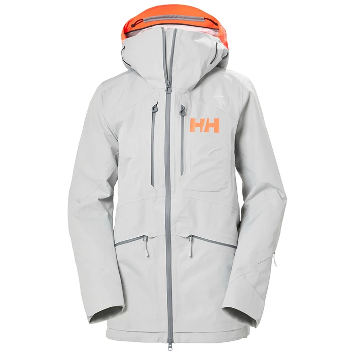 Vestes De Ski Helly Hansen W Elevation Infinity Jkt Femme Grise | 9710-ARVNC