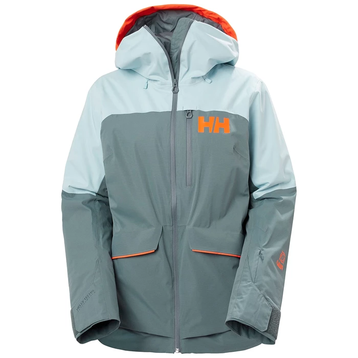 Vestes De Ski Helly Hansen W Powchaser Lifaloft Insulated Femme Grise | 2510-AJSWD