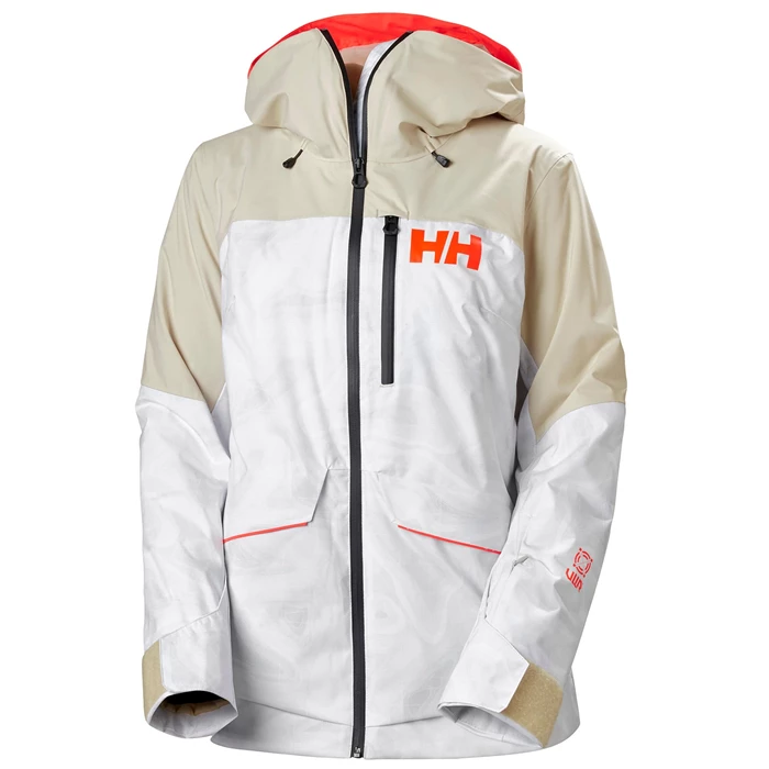 Vestes De Ski Helly Hansen W Powchaser Lifaloft Insulated Femme Blanche | 4128-WEOLC