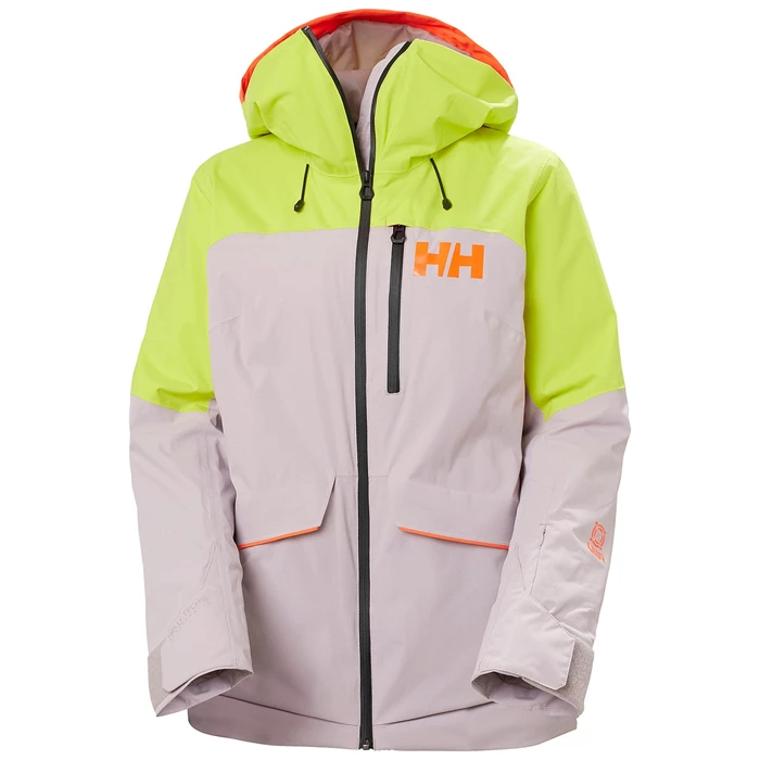 Vestes De Ski Helly Hansen W Powchaser Lifaloft Insulated Femme Grise | 6428-UOMGN