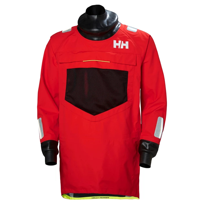 Vestes De Voile Helly Hansen Aegir Ocean Smock Homme Rouge | 6308-AXUKJ