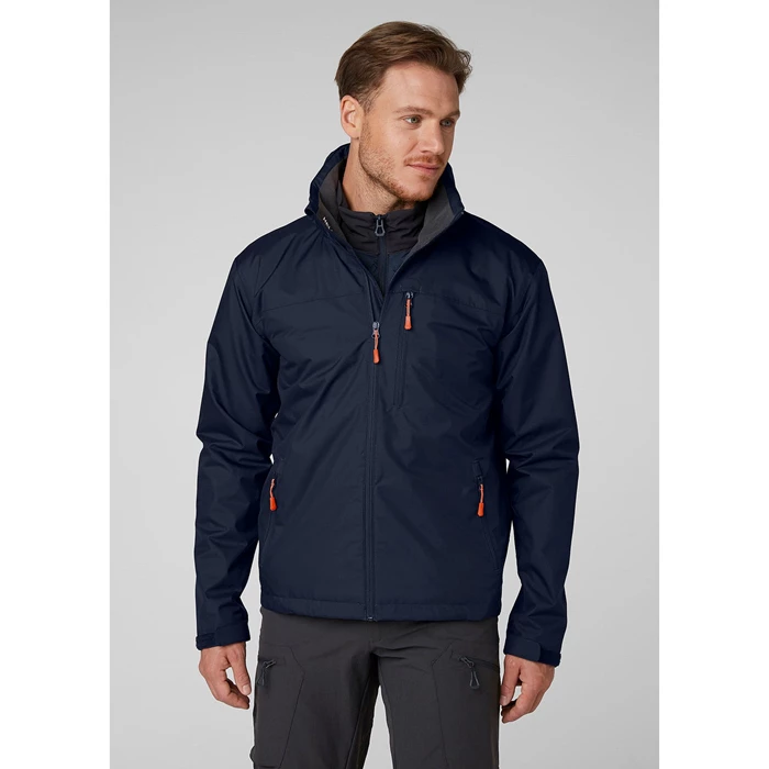 Vestes De Voile Helly Hansen Crew Encapuchonné Homme Bleu Marine | 6528-ZDYHK