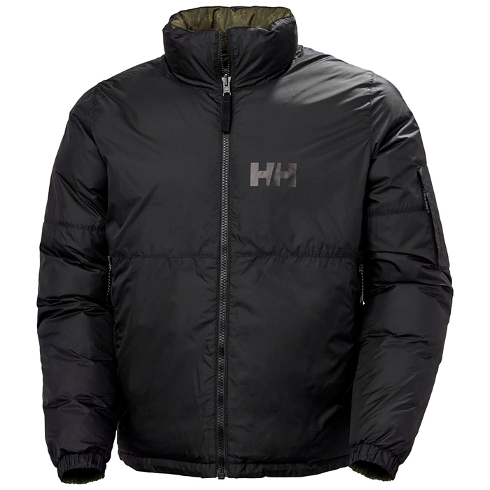 Vestes Décontractées Helly Hansen Active Reversible Aop Homme Noir | 4357-TDUNF