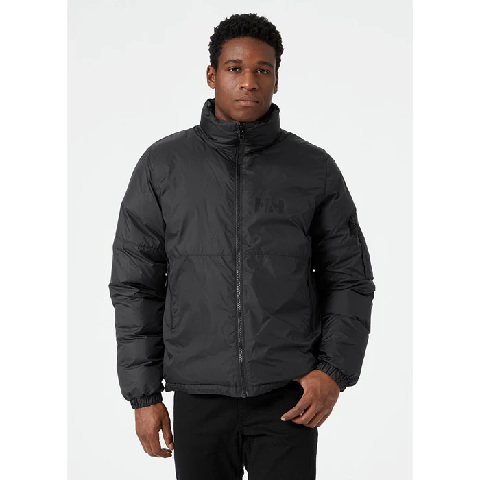 Vestes Décontractées Helly Hansen Active Reversible Aop Homme Noir | 4357-TDUNF