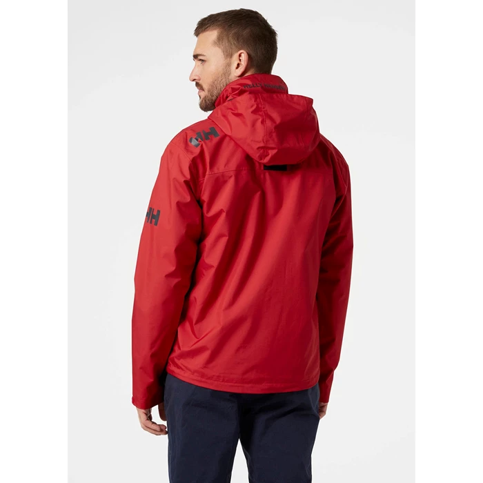 Vestes Décontractées Helly Hansen Crew Encapuchonné Homme Rouge | 9165-CNEKP