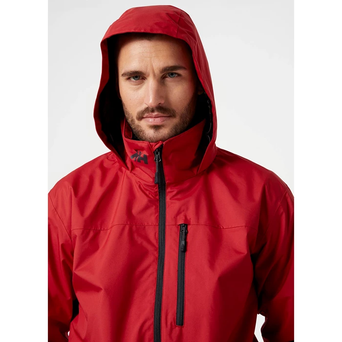 Vestes Décontractées Helly Hansen Crew Encapuchonné Homme Rouge | 9165-CNEKP